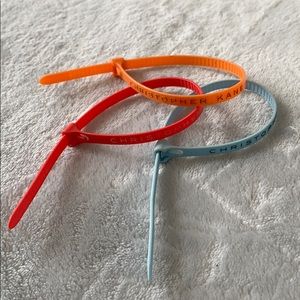 Christopher Kane cable ties accessory